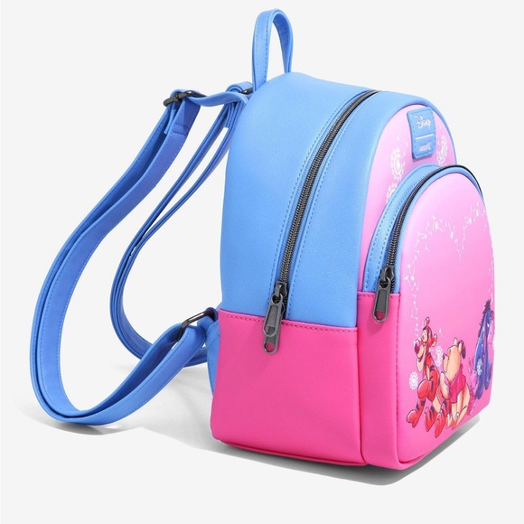 Loungefly Disney Winnie the Pooh Dandelion Heart Mini Backpack - Picture 2 of 6